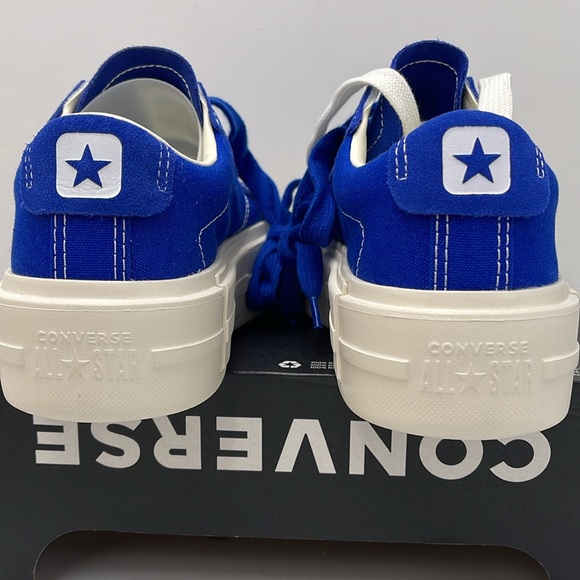 Converse Men’s CTAS CRUISE OX
BLUE/WHITE/EGRET A10441C Platforms Sneakers - Picture 13 of 16